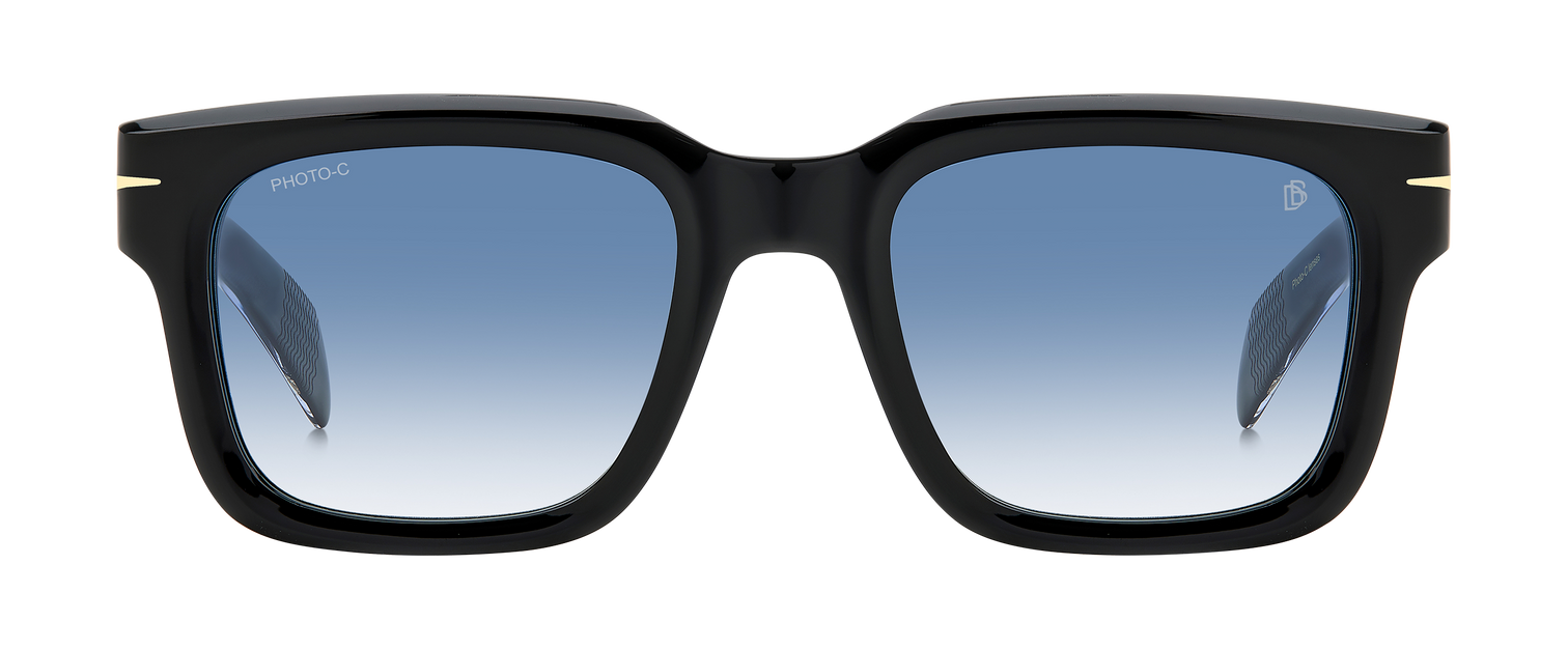 DB 7100/S - Black - Blue Shaded Photocromic